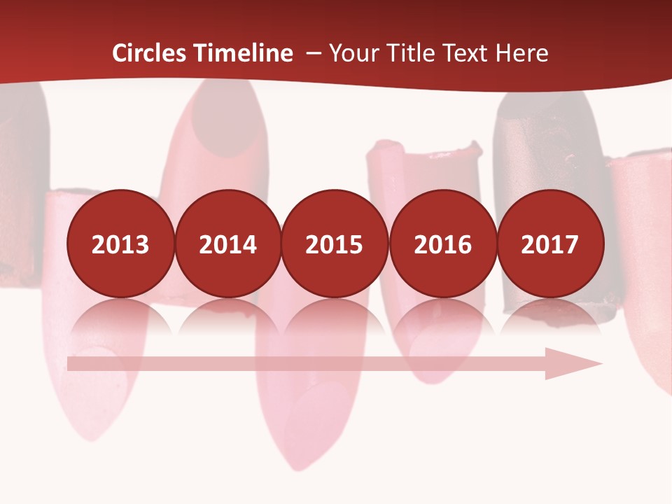 Lipstick Palette PowerPoint Template