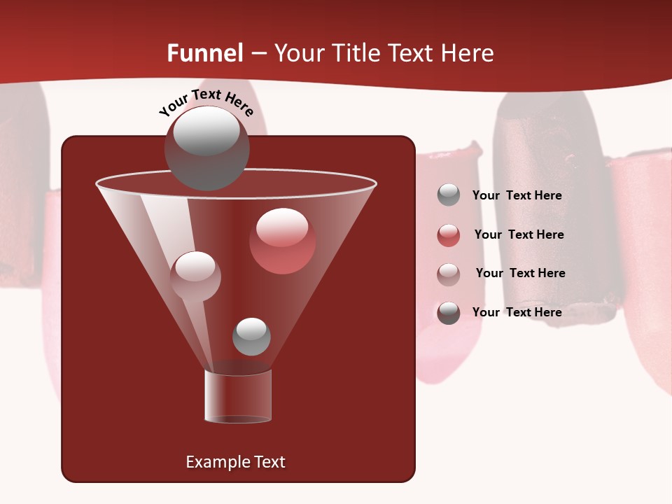 Lipstick Palette PowerPoint Template