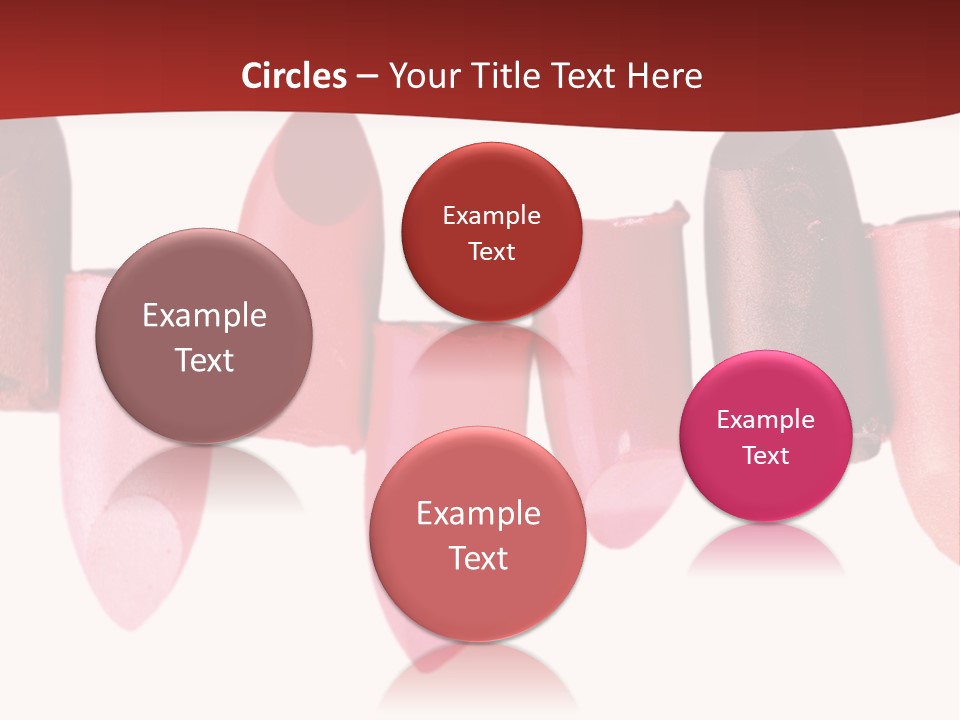 Lipstick Palette PowerPoint Template
