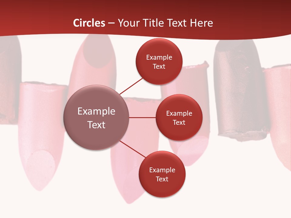 Lipstick Palette PowerPoint Template