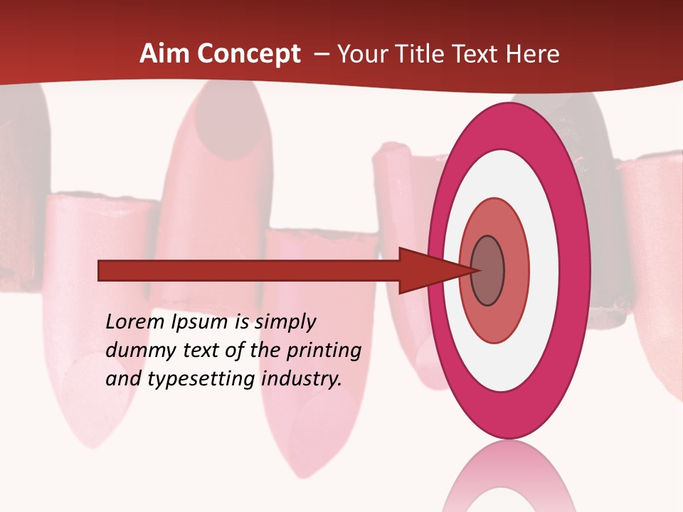 Lipstick Palette PowerPoint Template