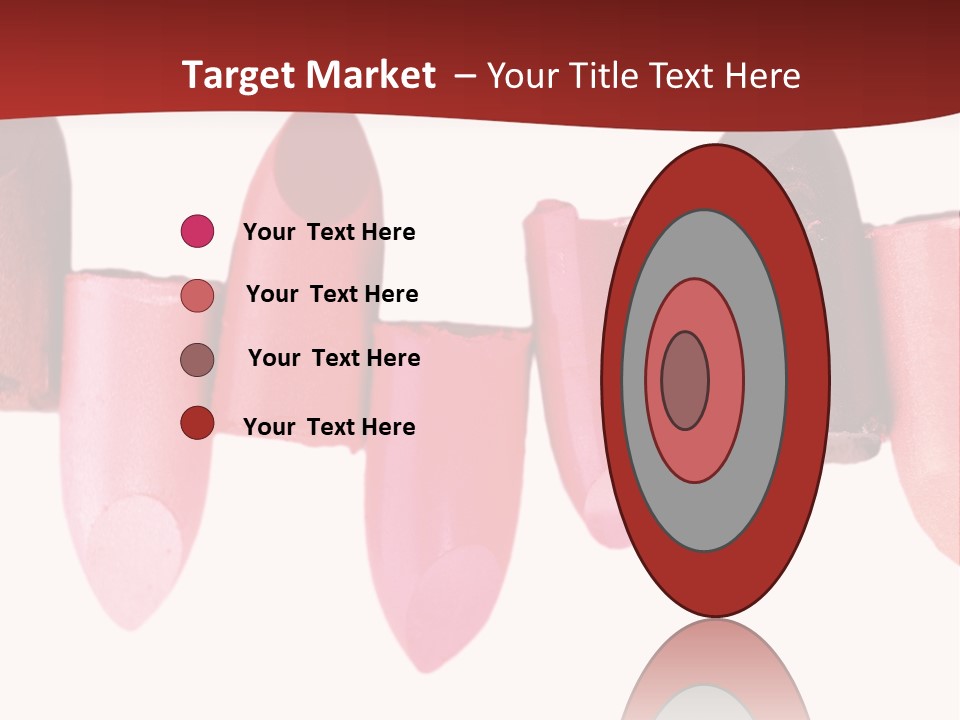 Lipstick Palette PowerPoint Template