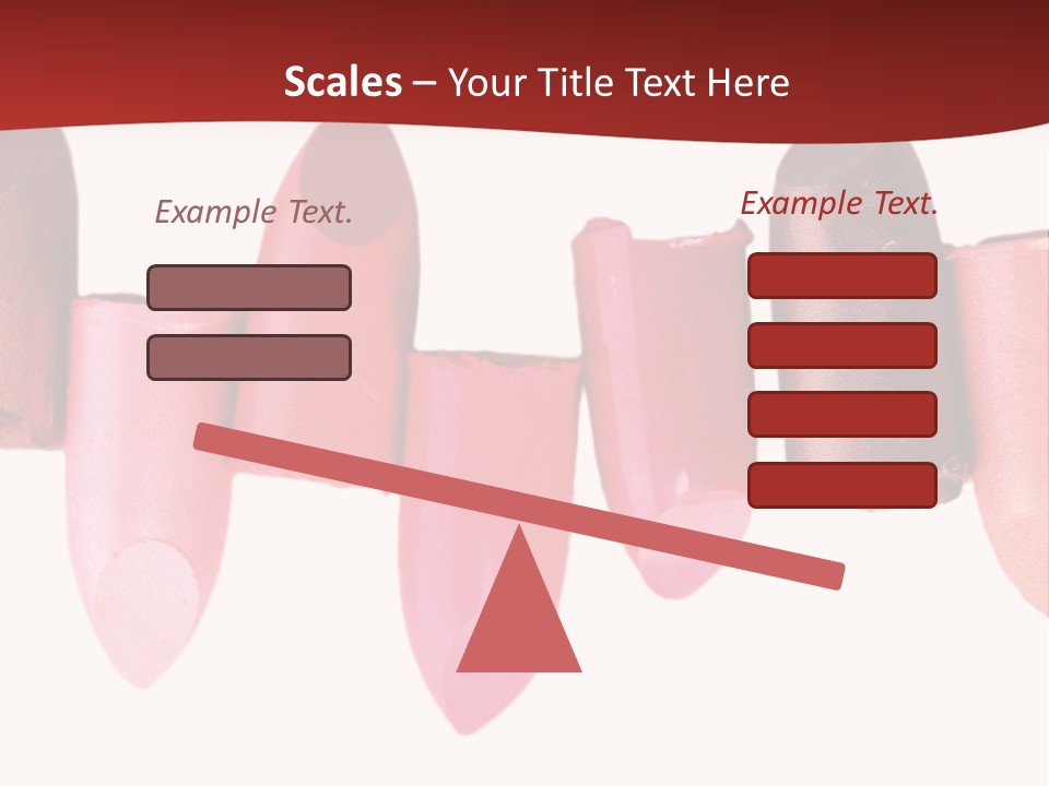 Lipstick Palette PowerPoint Template
