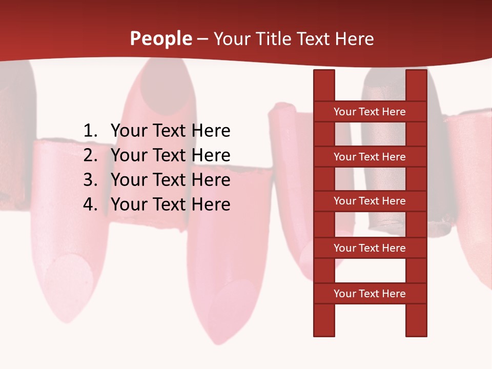Lipstick Palette PowerPoint Template