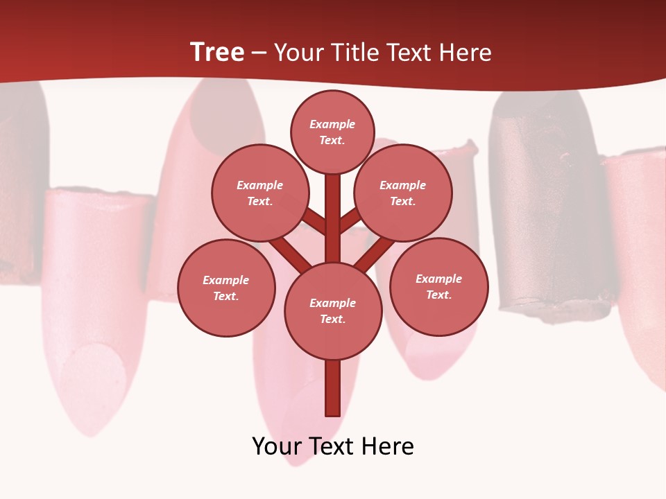 Lipstick Palette PowerPoint Template
