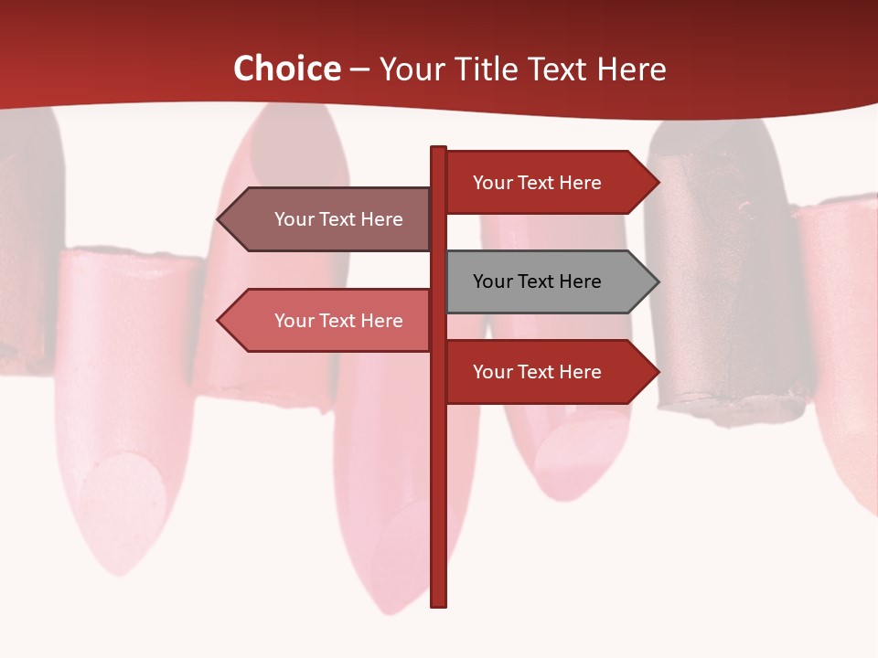 Lipstick Palette PowerPoint Template