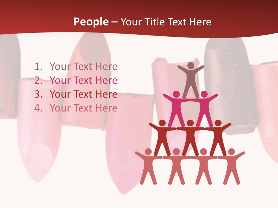 Lipstick Palette PowerPoint Template