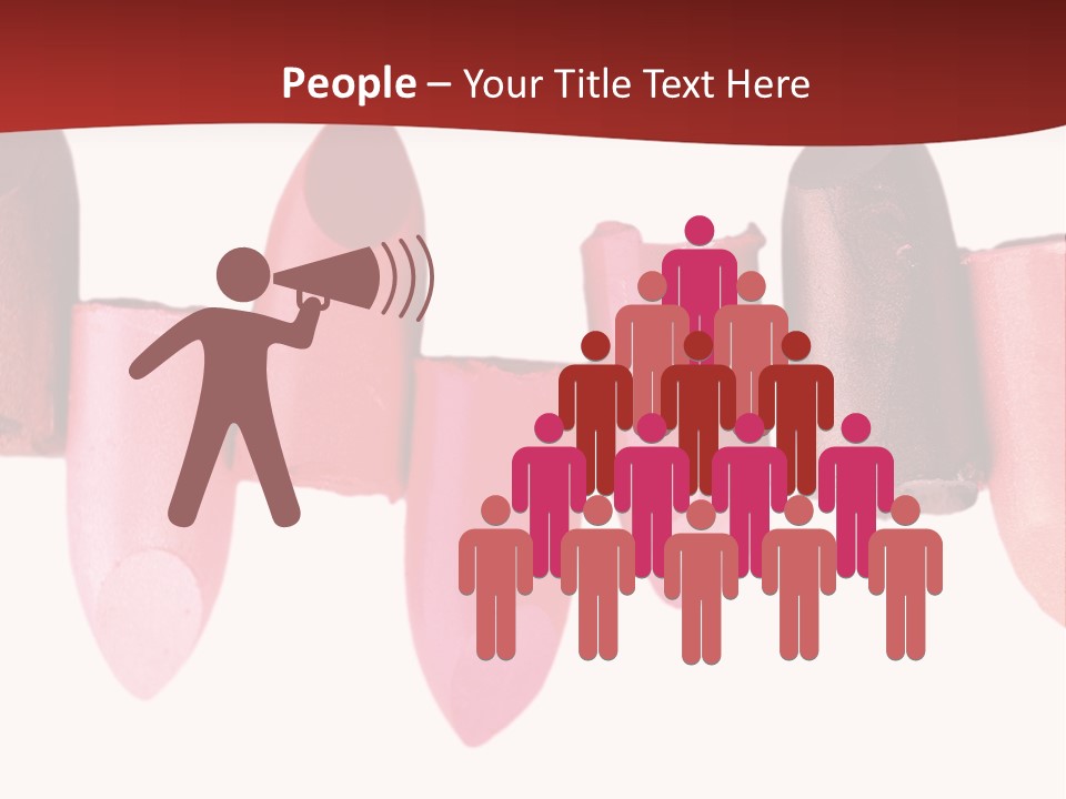 Lipstick Palette PowerPoint Template