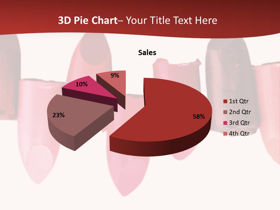 Lipstick Palette PowerPoint Template
