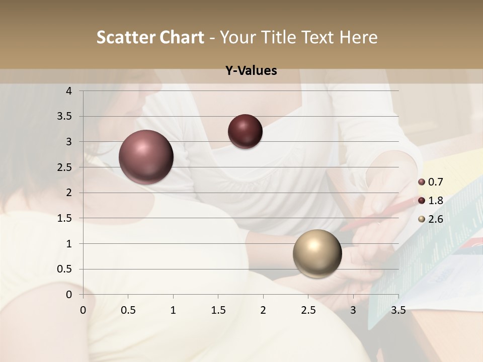 Pregnant Girl PowerPoint Template