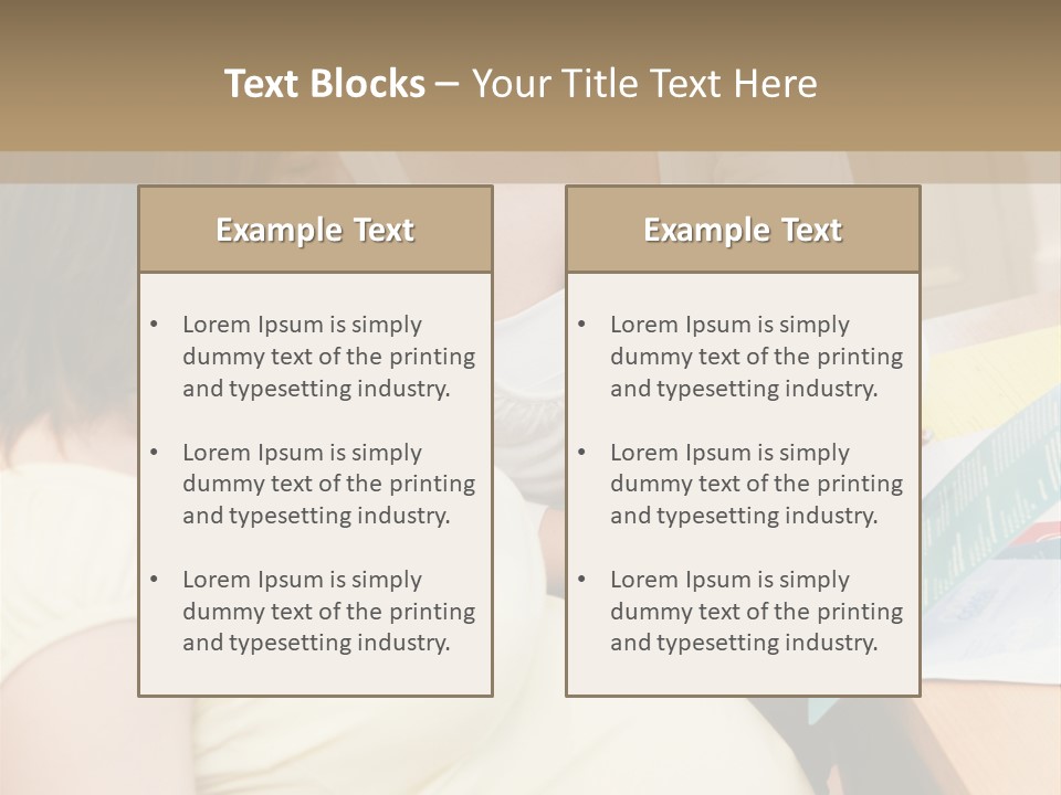 Pregnant Girl PowerPoint Template