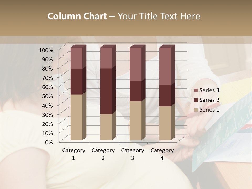 Pregnant Girl PowerPoint Template