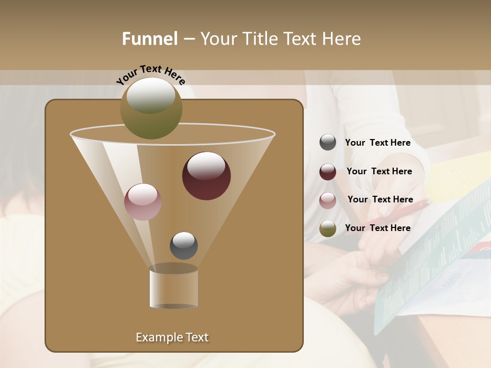 Pregnant Girl PowerPoint Template