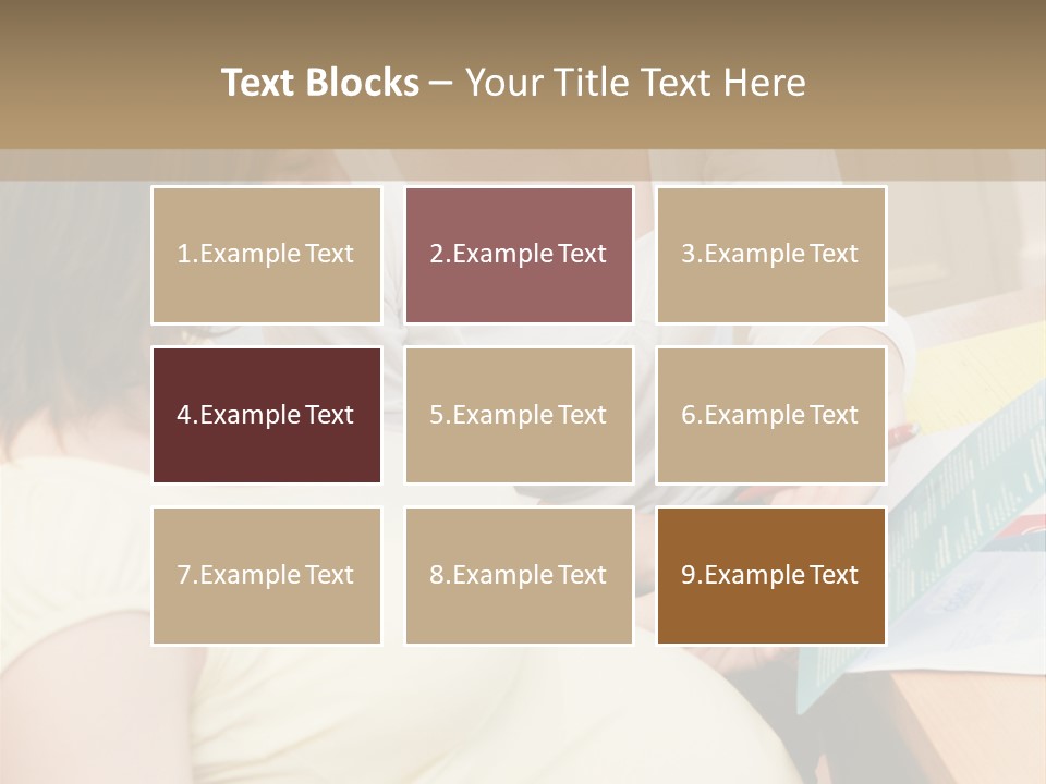 Pregnant Girl PowerPoint Template