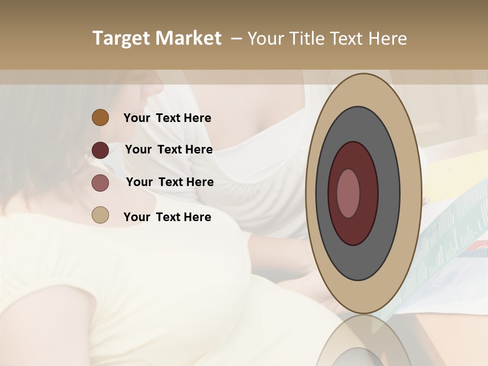 Pregnant Girl PowerPoint Template