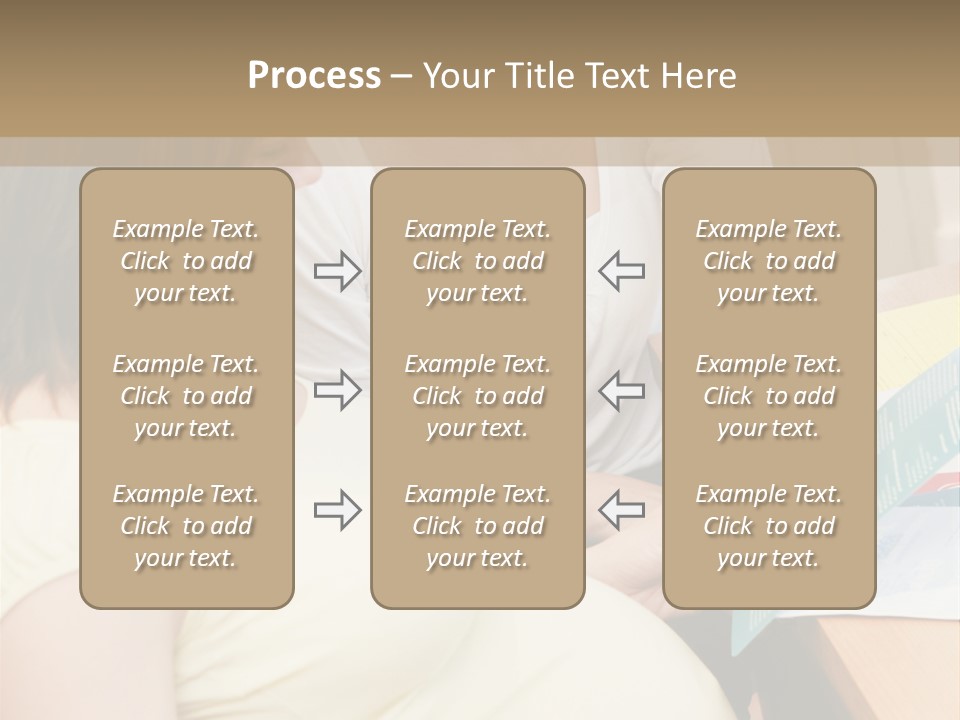 Pregnant Girl PowerPoint Template