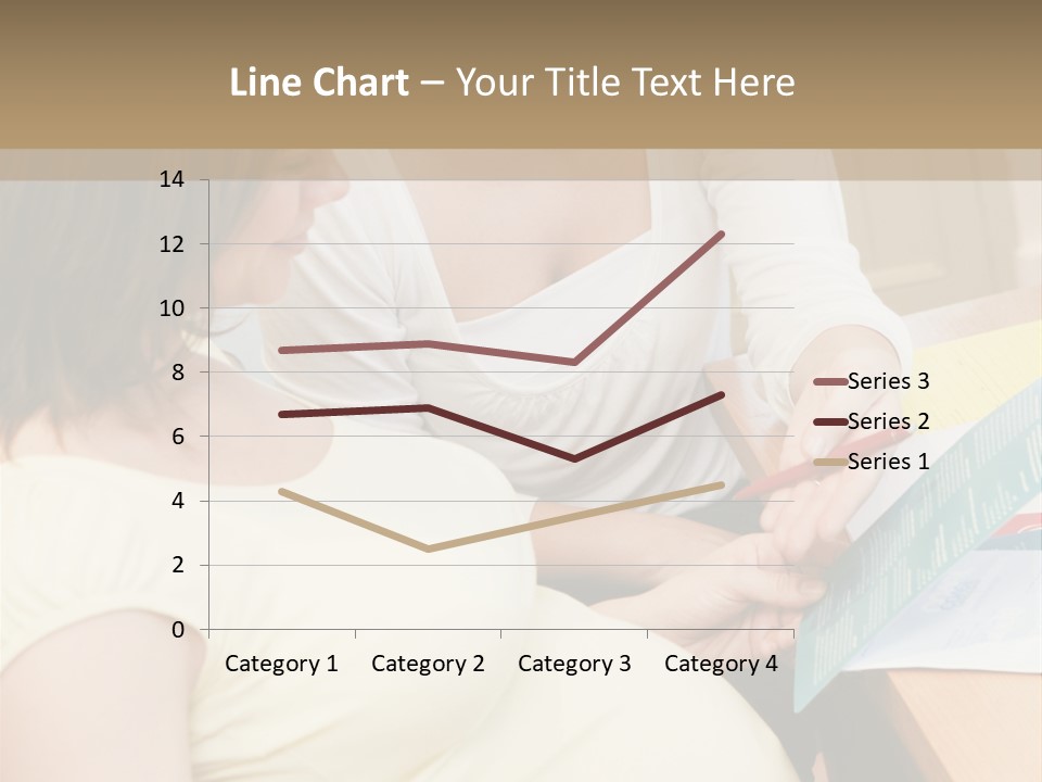 Pregnant Girl PowerPoint Template