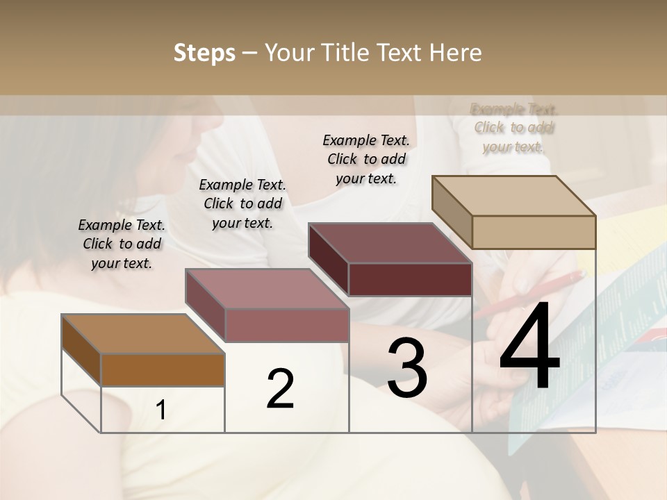 Pregnant Girl PowerPoint Template