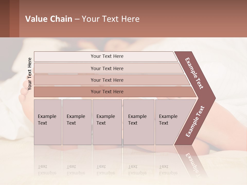 Girl And Boy In Bed PowerPoint Template