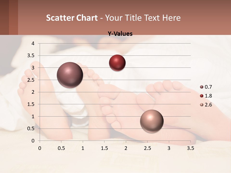 Girl And Boy In Bed PowerPoint Template