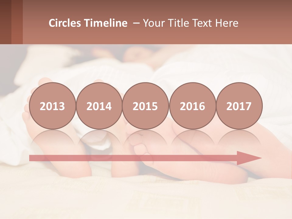 Girl And Boy In Bed PowerPoint Template