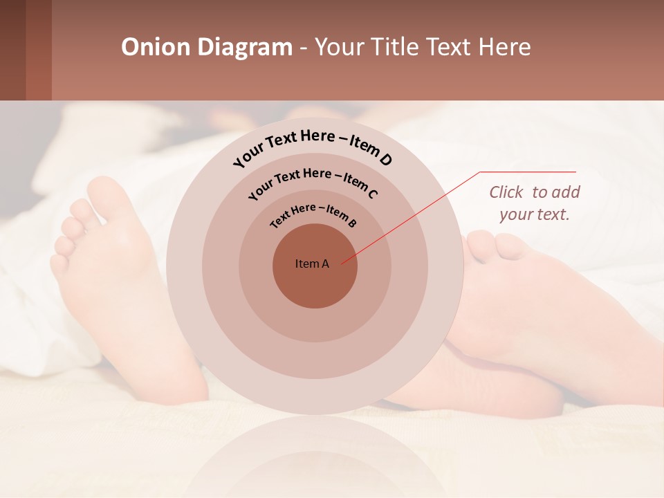 Girl And Boy In Bed PowerPoint Template