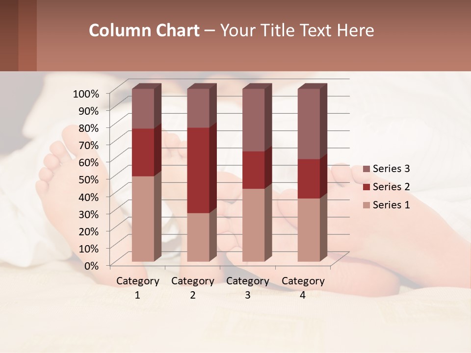 Girl And Boy In Bed PowerPoint Template