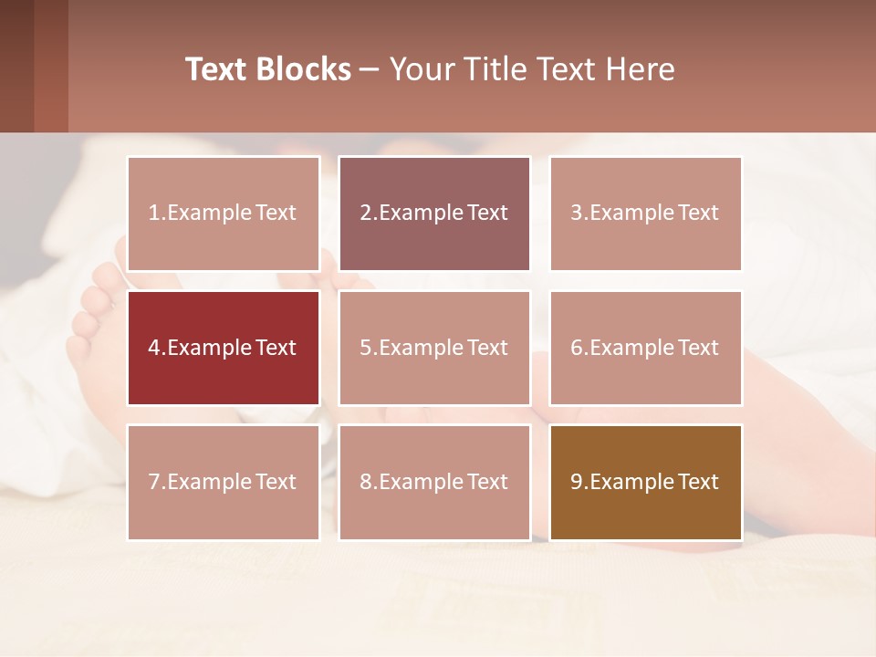 Girl And Boy In Bed PowerPoint Template