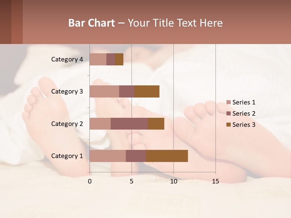 Girl And Boy In Bed PowerPoint Template