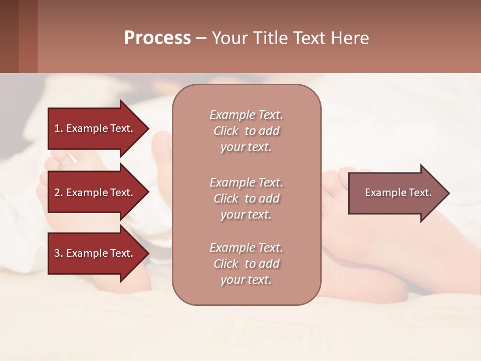 Girl And Boy In Bed PowerPoint Template