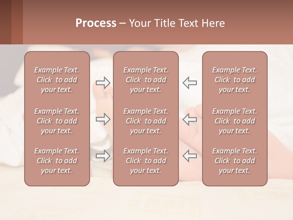 Girl And Boy In Bed PowerPoint Template