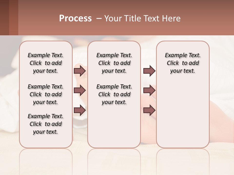 Girl And Boy In Bed PowerPoint Template