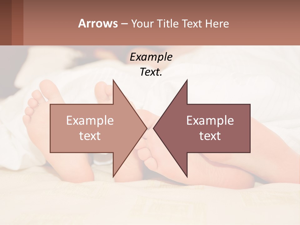 Girl And Boy In Bed PowerPoint Template