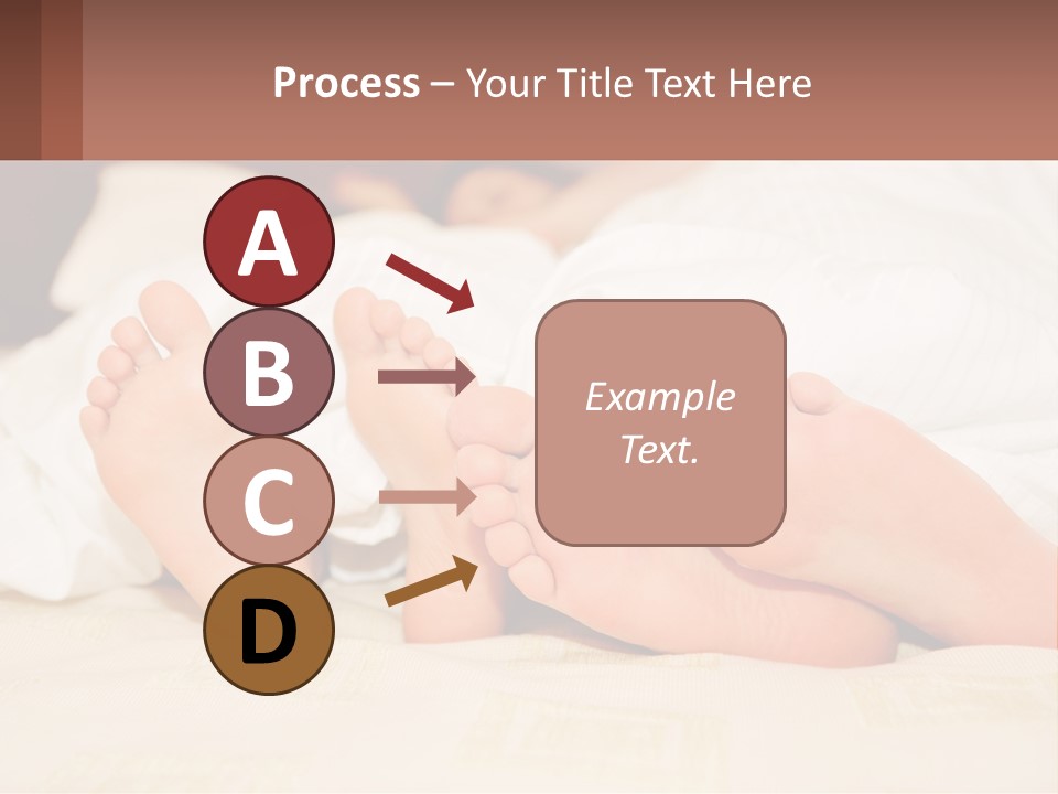 Girl And Boy In Bed PowerPoint Template