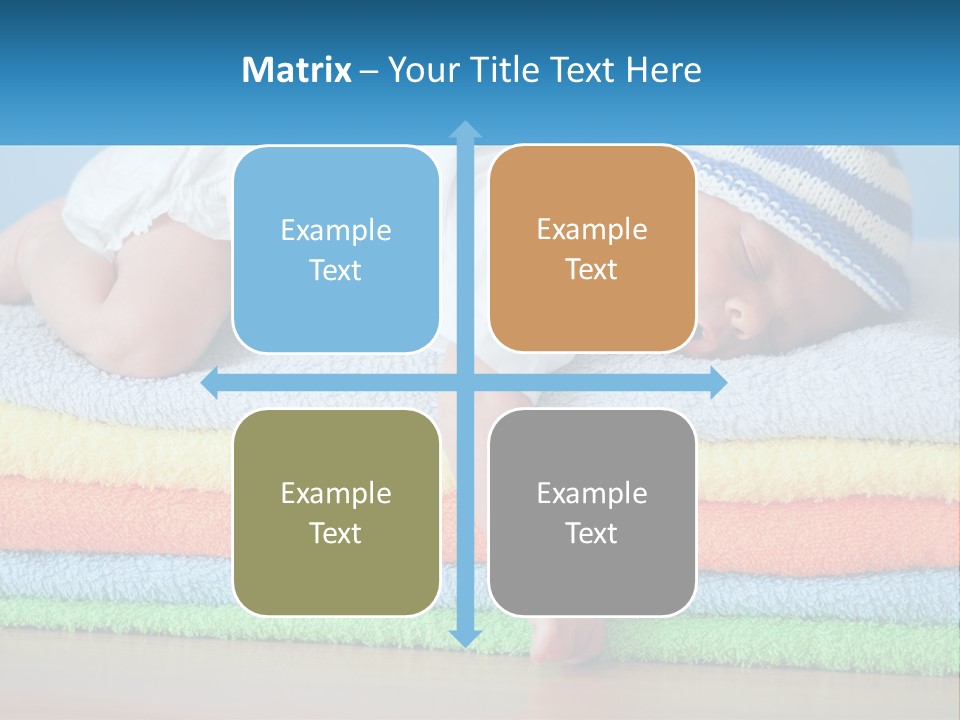 Sleeping Baby PowerPoint Template