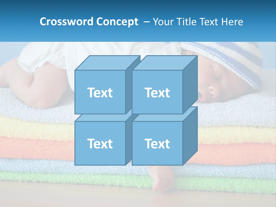 Sleeping Baby PowerPoint Template