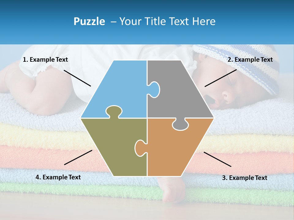 Sleeping Baby PowerPoint Template