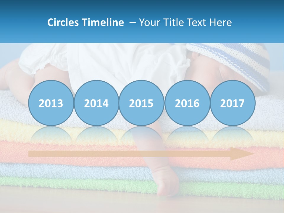 Sleeping Baby PowerPoint Template