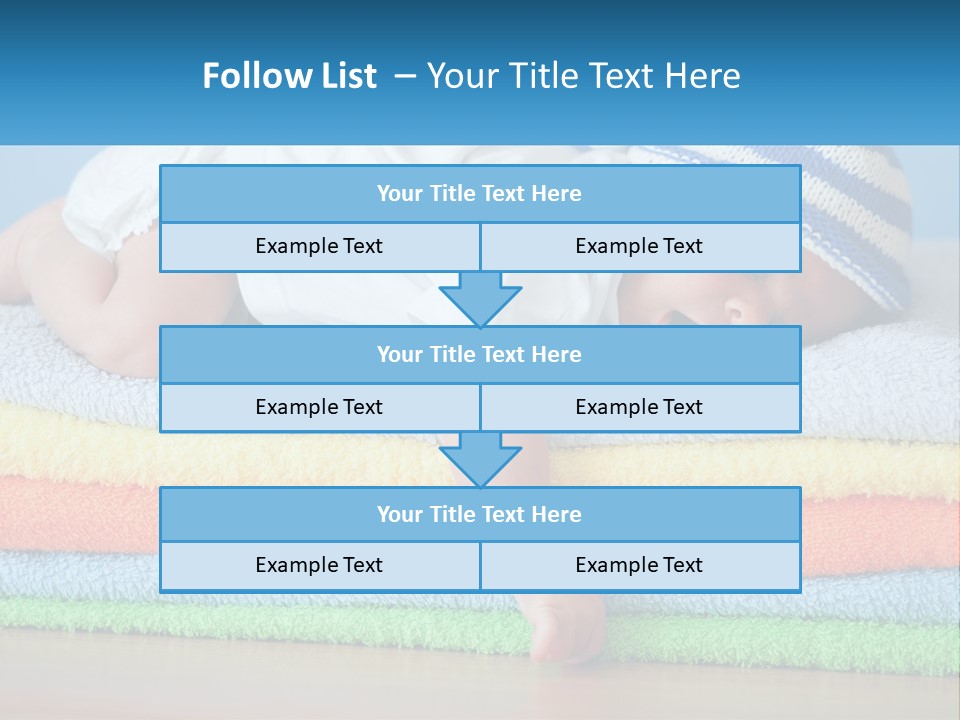 Sleeping Baby PowerPoint Template
