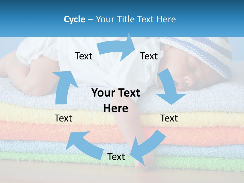Sleeping Baby PowerPoint Template