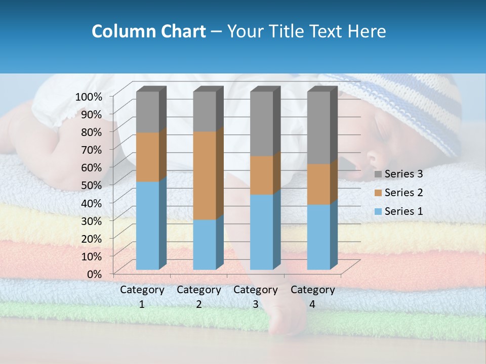 Sleeping Baby PowerPoint Template
