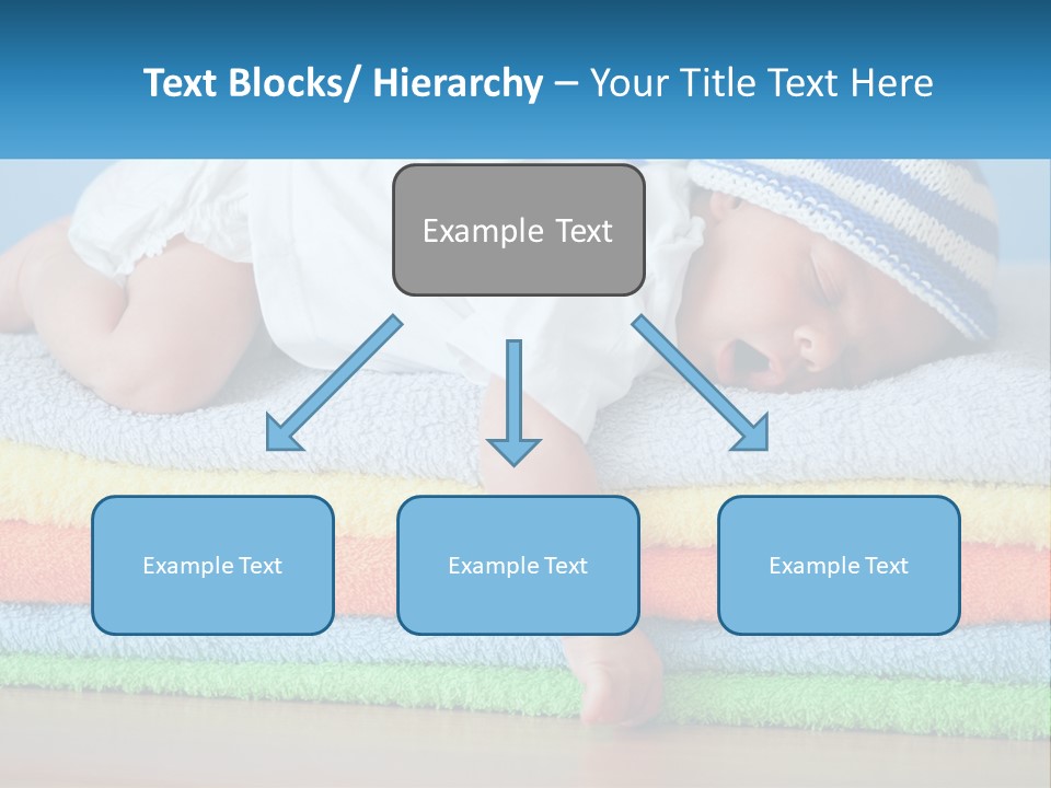 Sleeping Baby PowerPoint Template