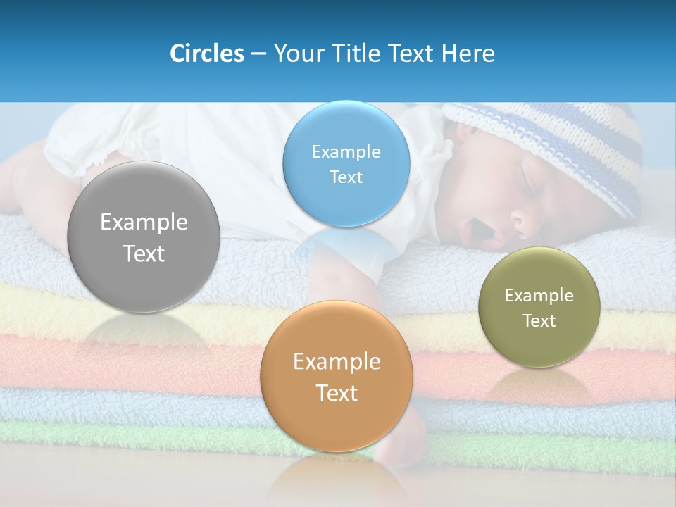 Sleeping Baby PowerPoint Template
