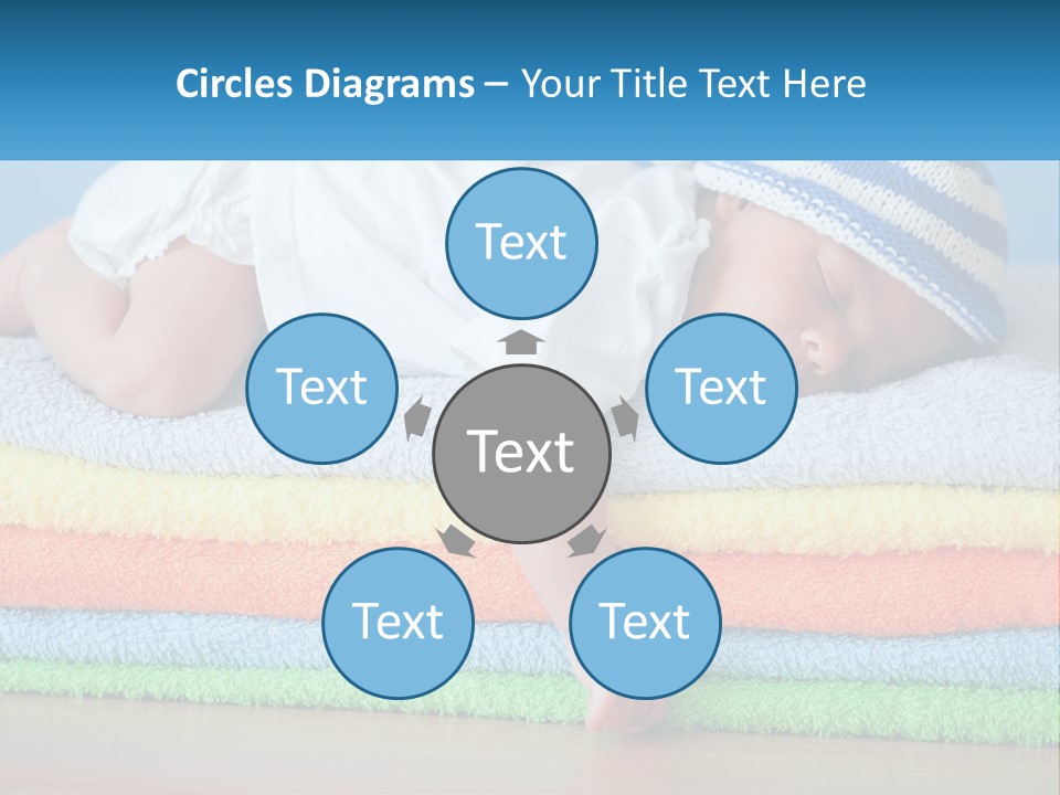 Sleeping Baby PowerPoint Template