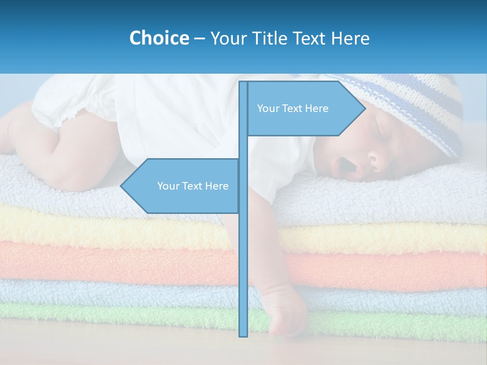 Sleeping Baby PowerPoint Template
