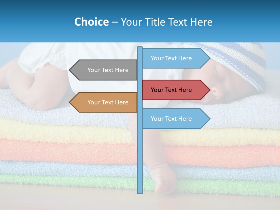 Sleeping Baby PowerPoint Template