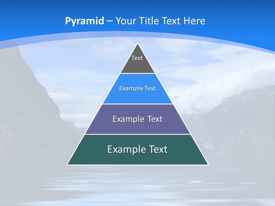 Mountains And Water PowerPoint Template