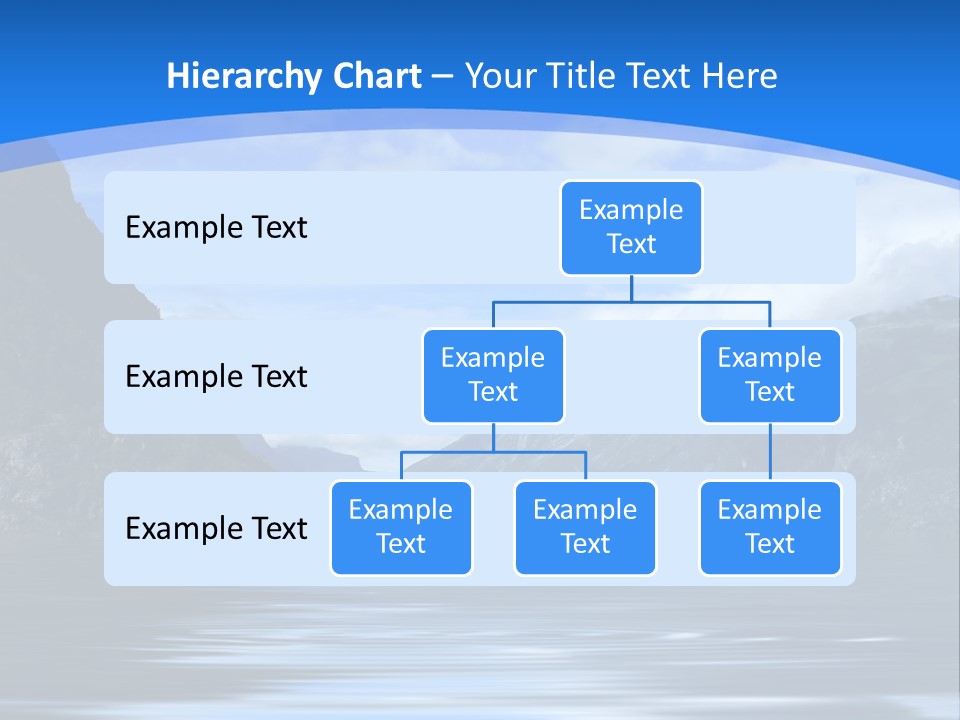 Mountains And Water PowerPoint Template