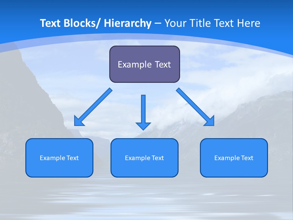 Mountains And Water PowerPoint Template