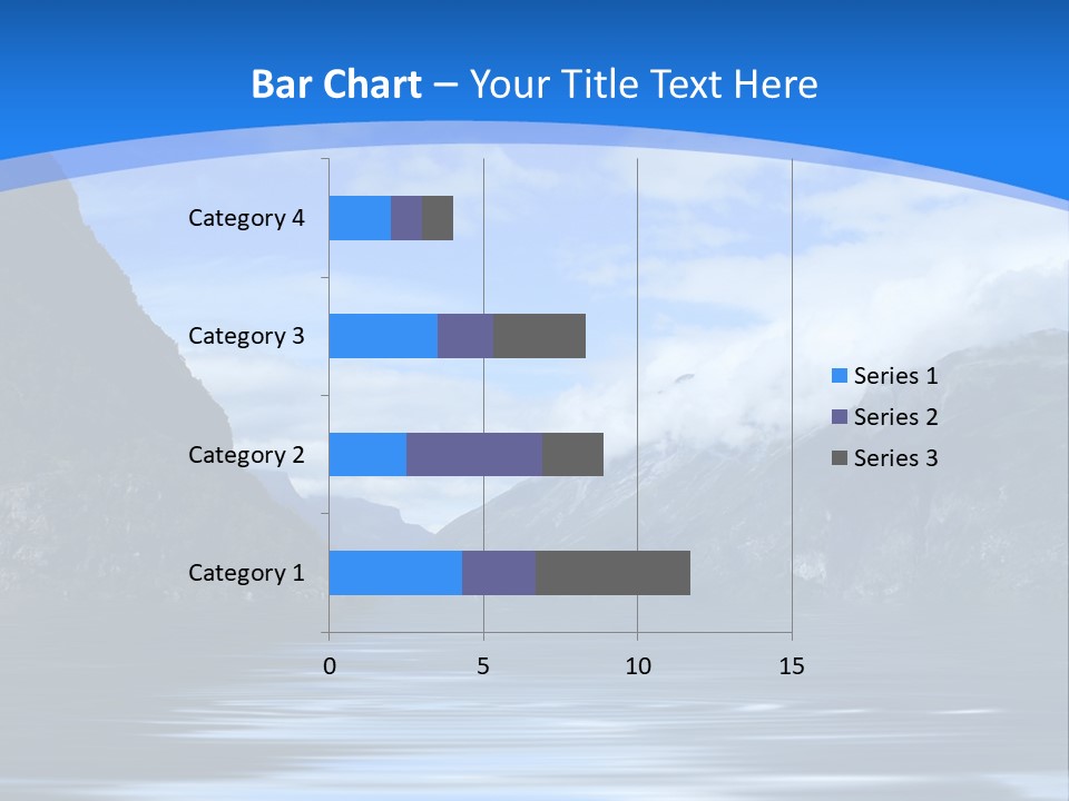 Mountains And Water PowerPoint Template